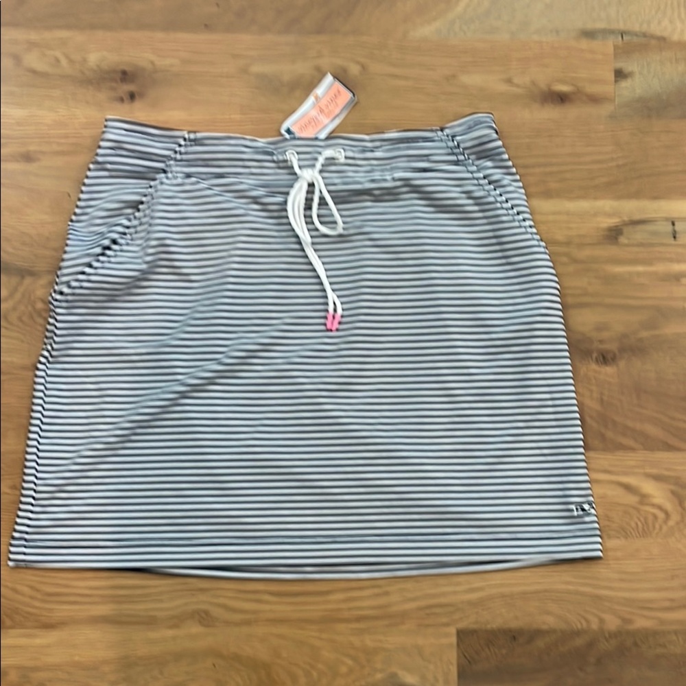 Vineyard Vines Blue and White Mini Pencil Skirt